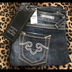 Rerock for Express 8 skinny straight leg jeans